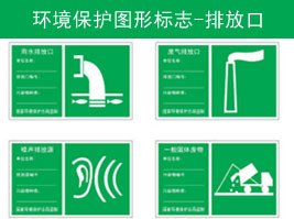 環境保護圖形標誌-排放口